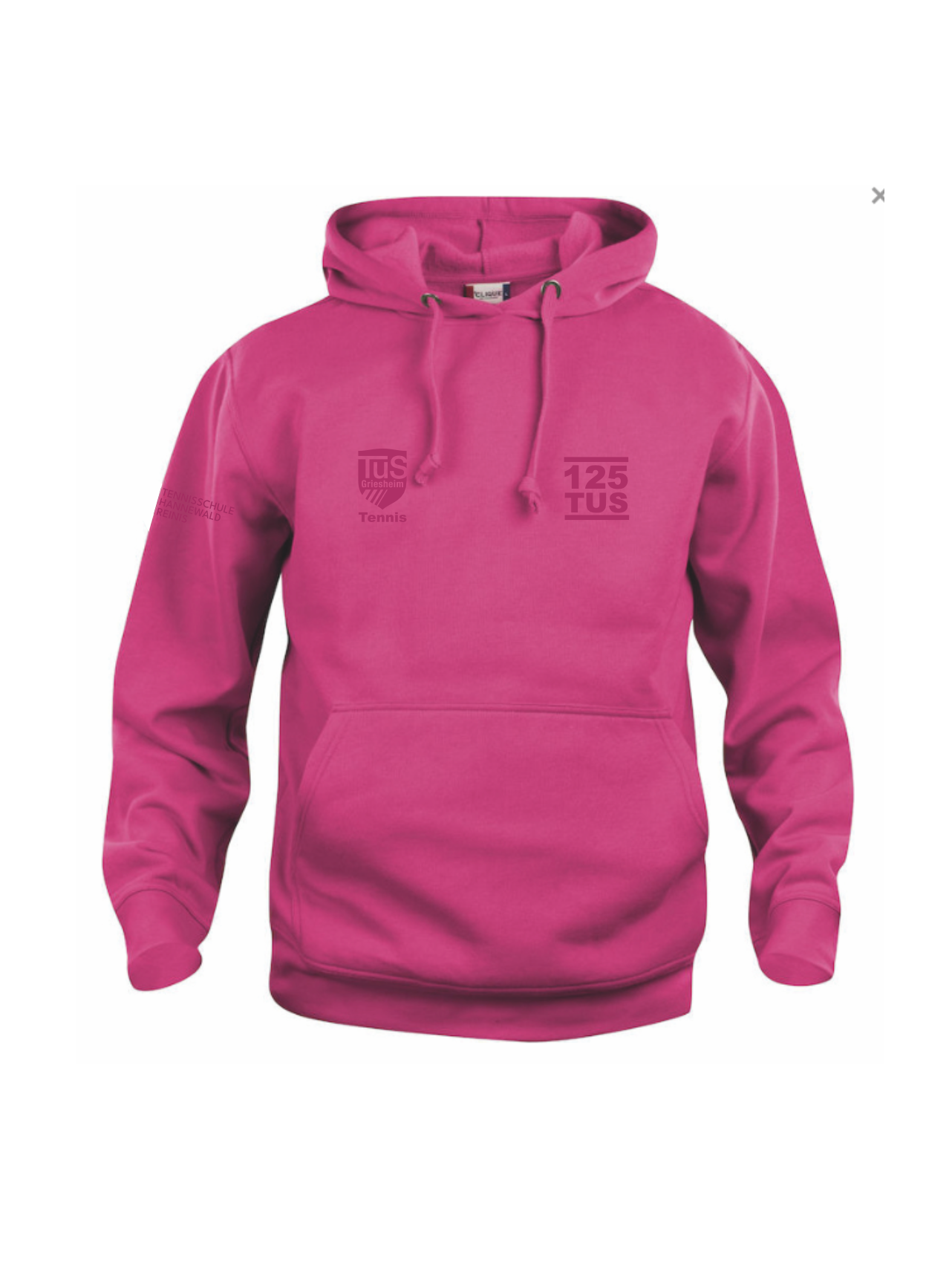 Hoodie Pink "125"